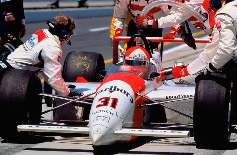 Illustration for article titled A Race to End all Races - the 1994 Indianapolis 500